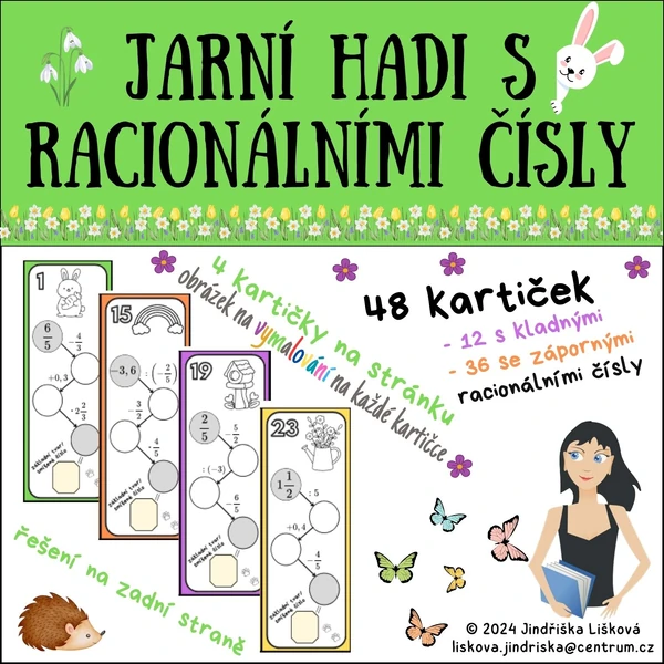 Jarní hadi s racionálními čísly