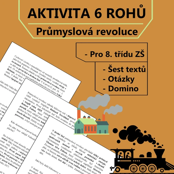 Aktivita 6 rohů - Průmyslová revoluce