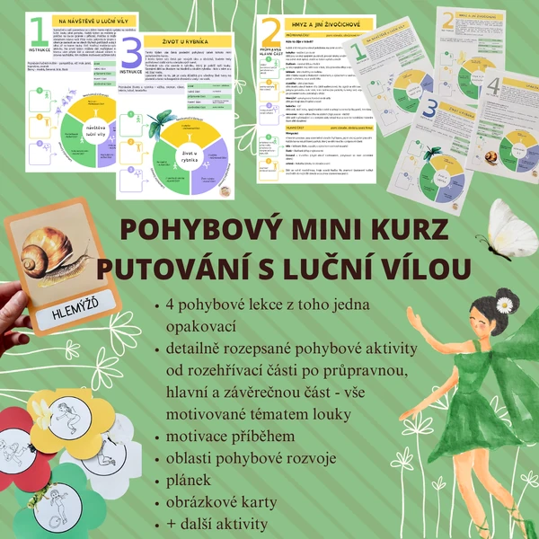 Luční víla - POHYBOVÁ TEMATICKÁ PŘÍPRAVA