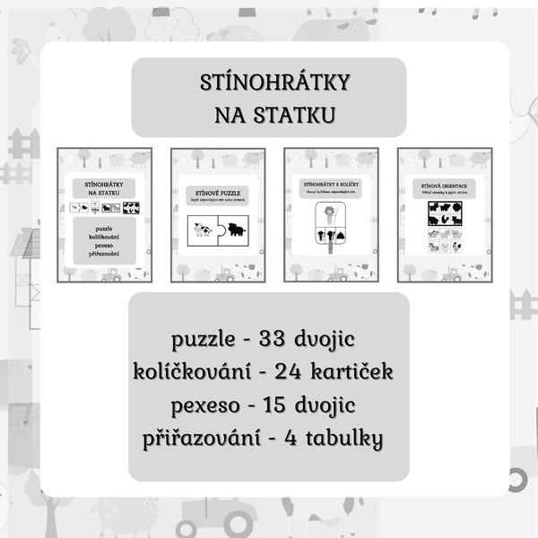 Na statku - černobílé hry se stíny