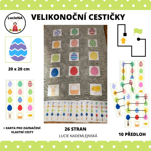 VELIKONOČNÍ CESTIČKY
