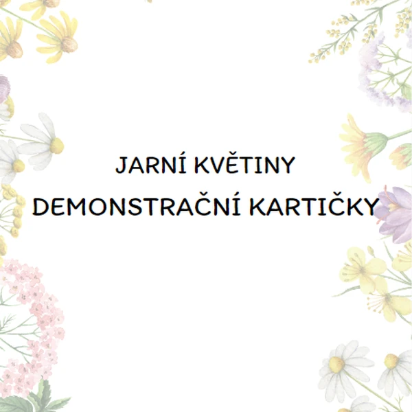 JARNÍ KVĚTINY