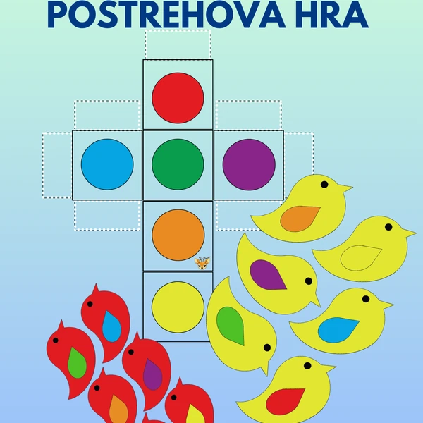 BAREVNÍ PTÁČCI - postřehová hra