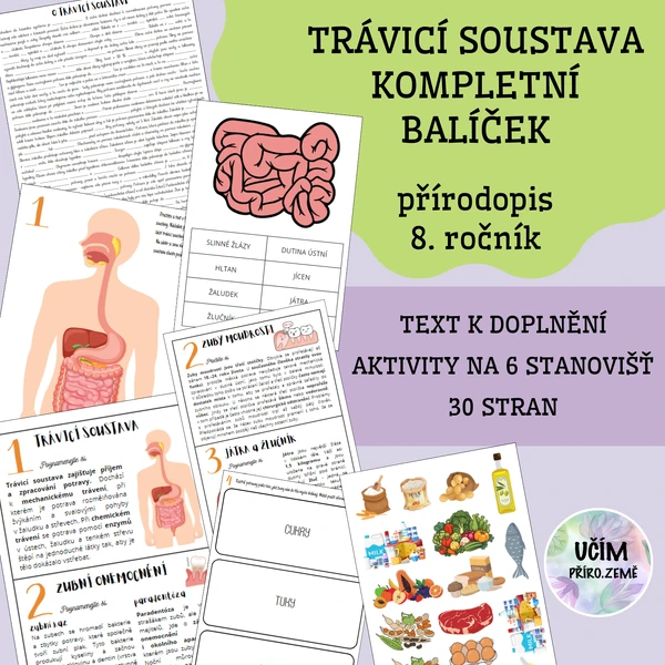 Trávicí soustava - balíček
