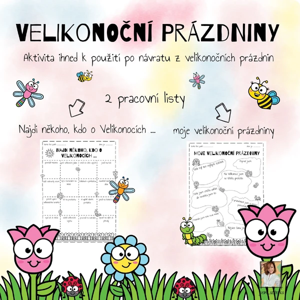 Velikonoce - Najdi někoho, kdo o velikonočních prázdninách…