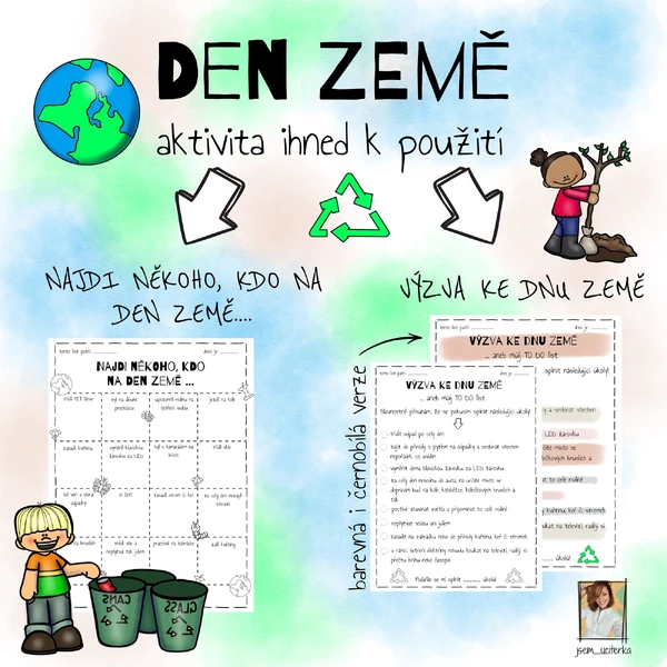 Den Země - najdi někoho, kdo… + výzva na Den Země