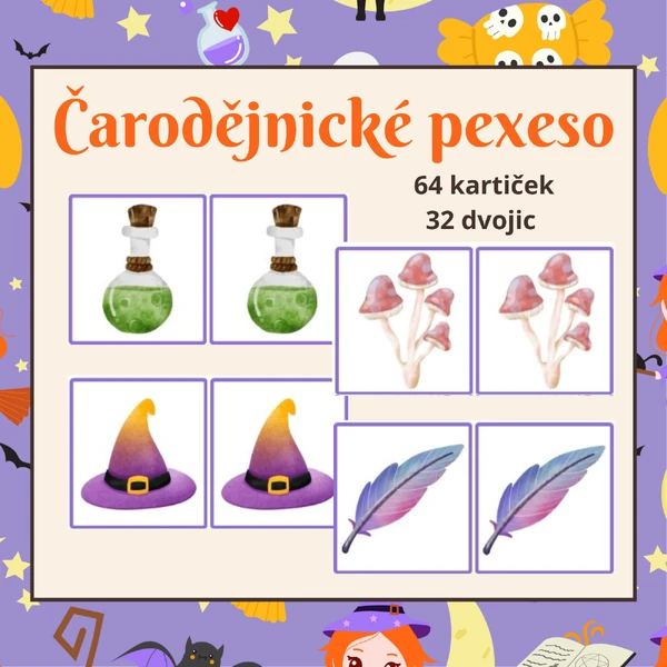 Čarodějnické pexeso