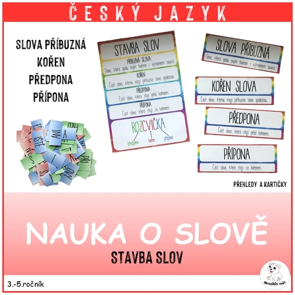 Nauka o slově - stavba slova