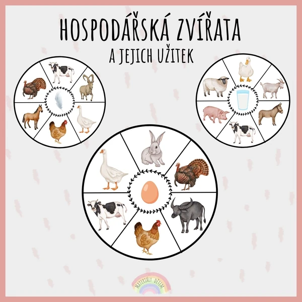 Hospodářská zvířata a jejich užitek