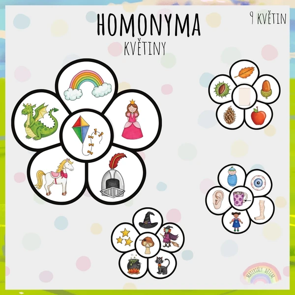 Květiny, homonyma
