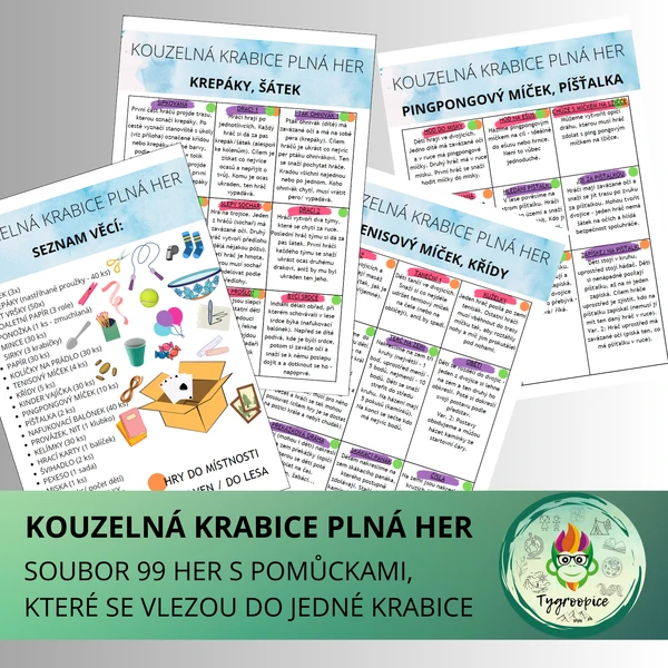 Kouzelná krabice plná her