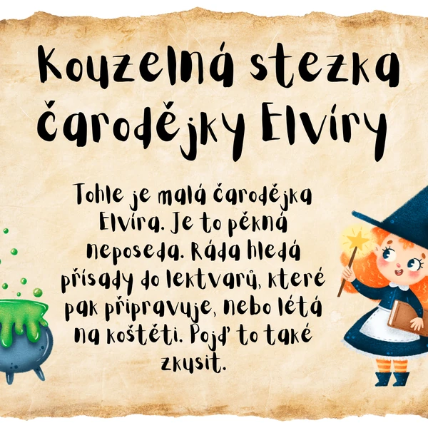 Kouzelná stezka čarodějky Elvíry