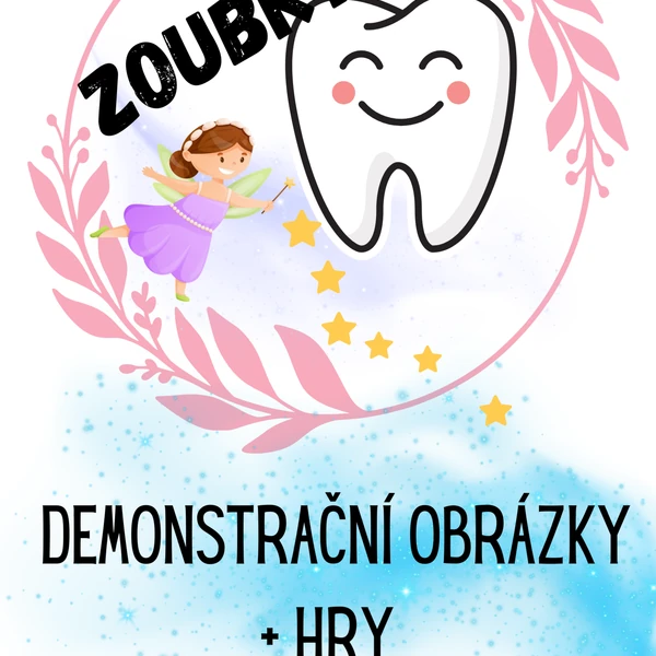 Zoubky, demonstrační obrázky + hry 