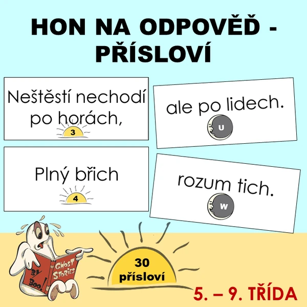 PŘÍSLOVÍ - HON NA ODPOVĚĎ