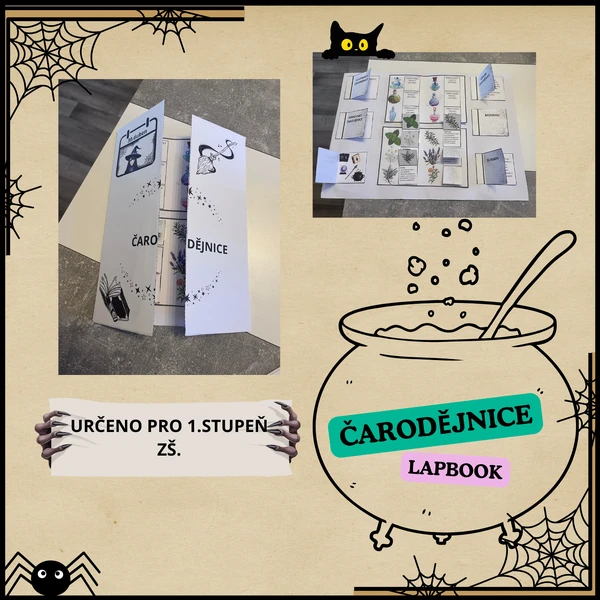 ČARODĚJNICKÝ LAPBOOK