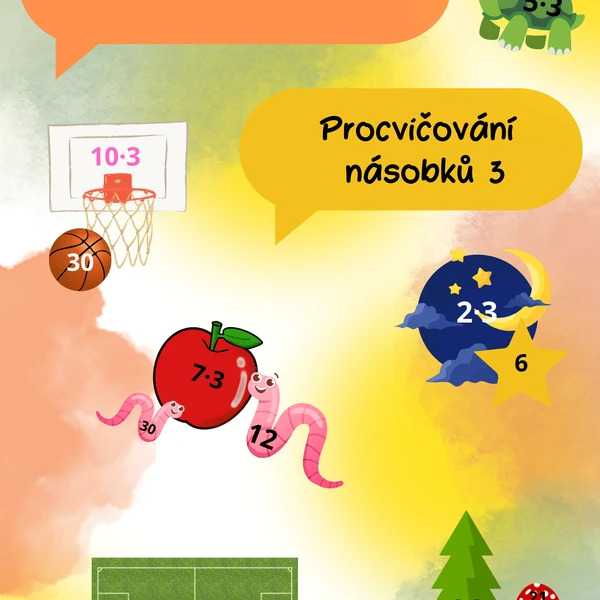 Násobky 3