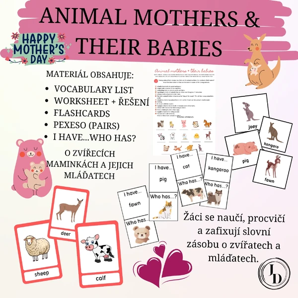 Mother's Day - Animal mothers & their babies