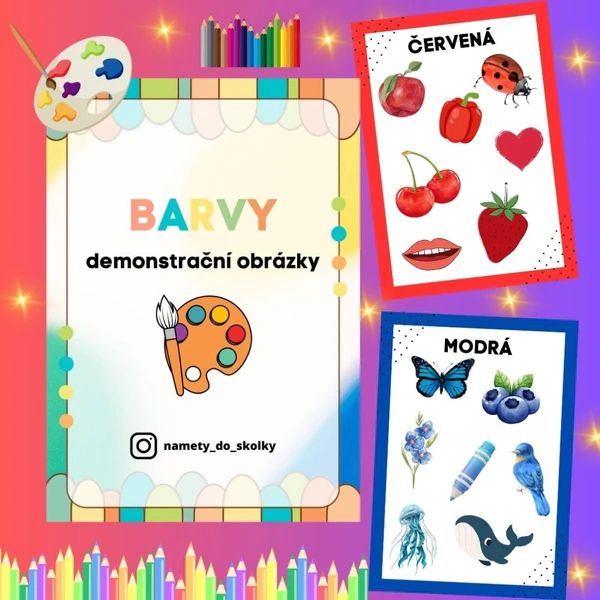 Barvy - demonstrační obrázky