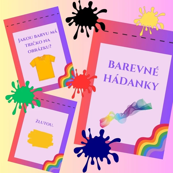 Barevné hádanky na plot