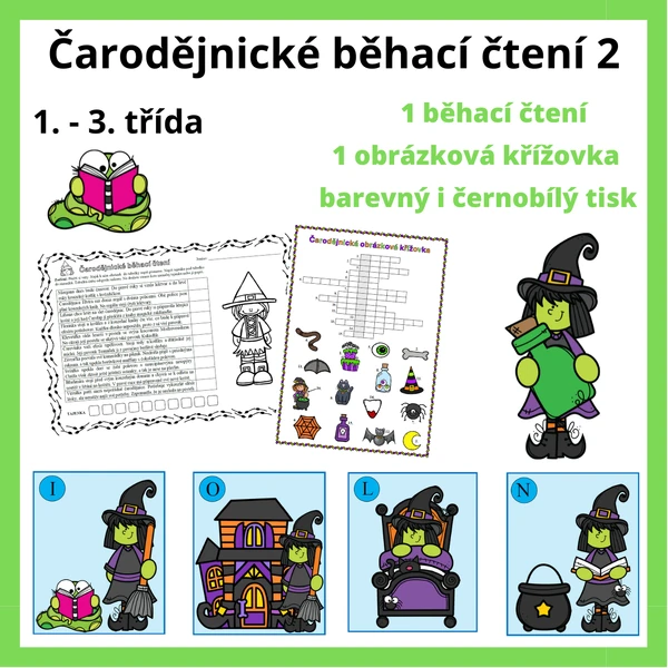 Čarodějnické běhací čtení 2
