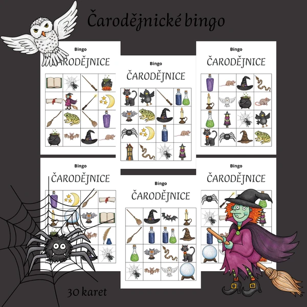 Čarodějnické bingo