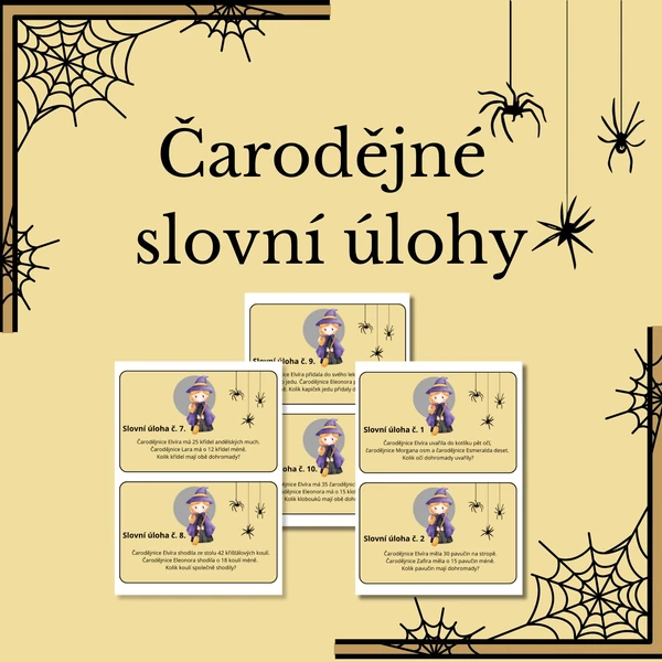 Čarodějné slovní úlohy