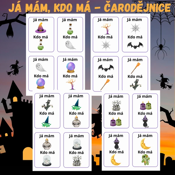Čarodějnické “Já mám, kdo má”