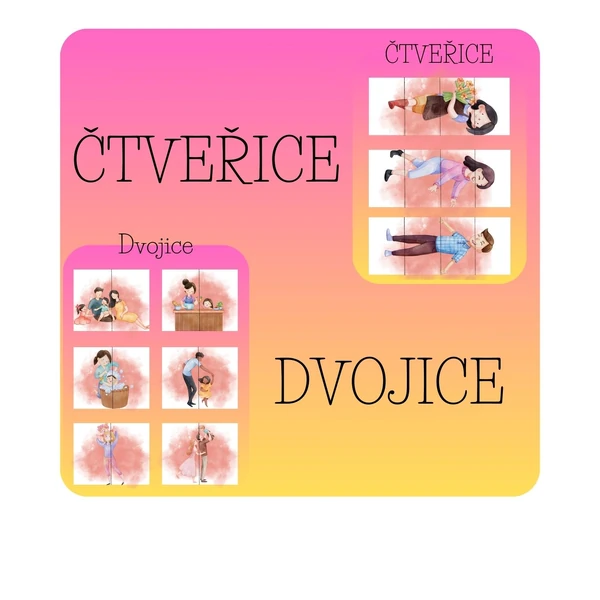 Dvojice / čtveřice - Moje rodina