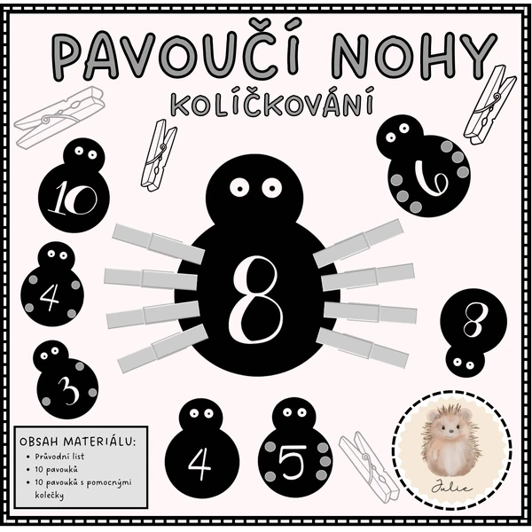 PAVOUČÍ NOHY