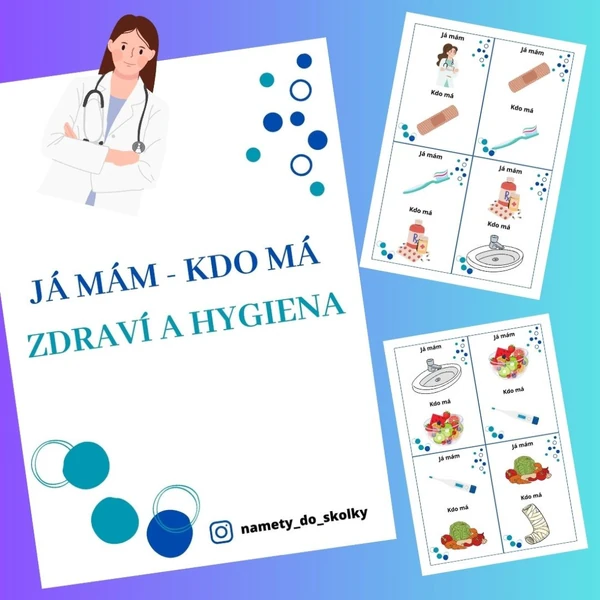 Já mám - kdo má - Zdraví a hygiena