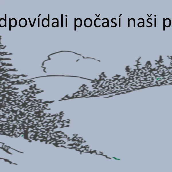 Jak předpovídali počasí naši předkové