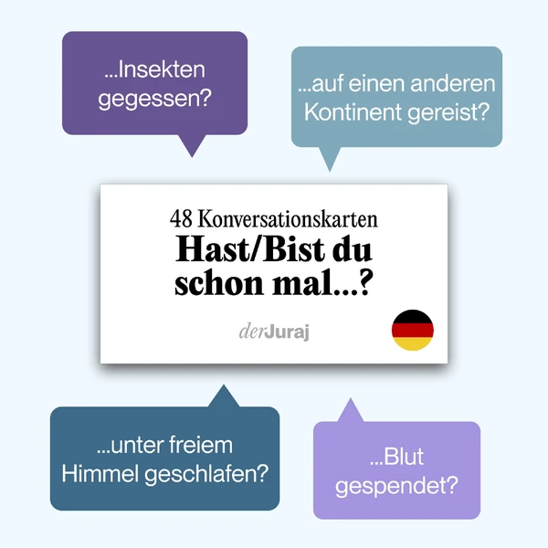 Konversationskarten: Hast/Bist du schon mal...?