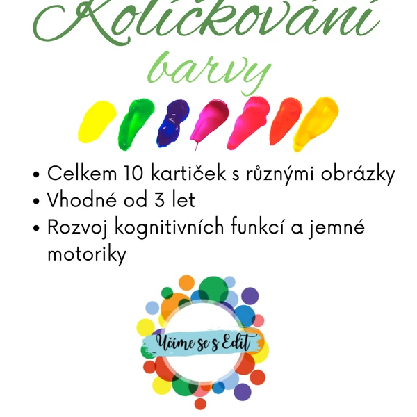 Kolíčkování - barvy 