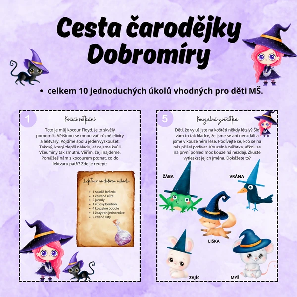Cesta čarodějky Dobromíry