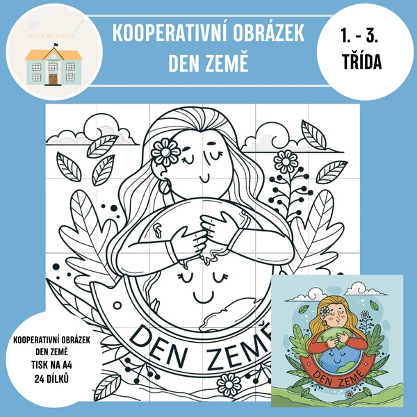 Kooperativní obrázek Den Země