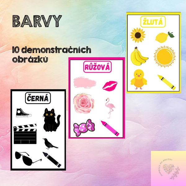 Demonstrační obrázky - barvy