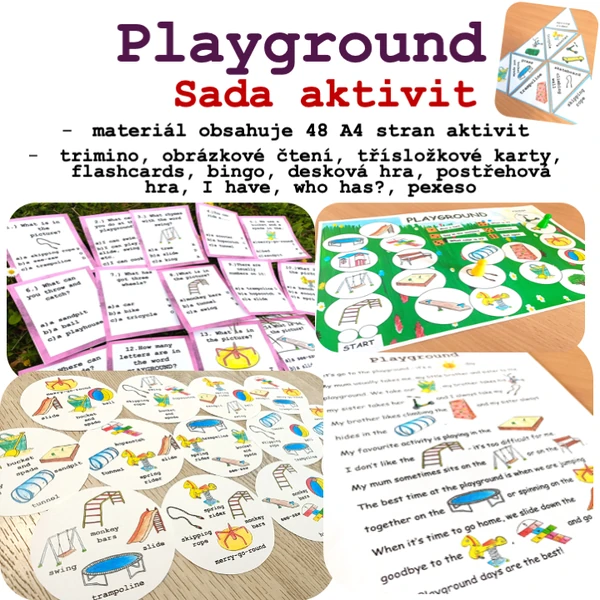 Sada aktivit - Playground