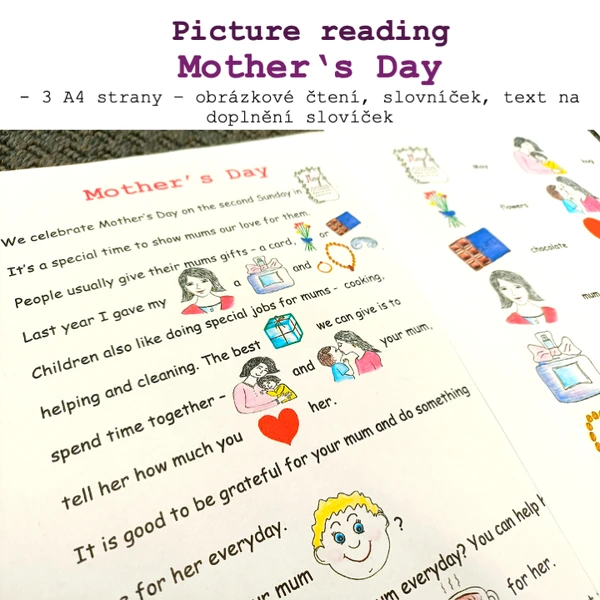 Picture reading - Mother's Day