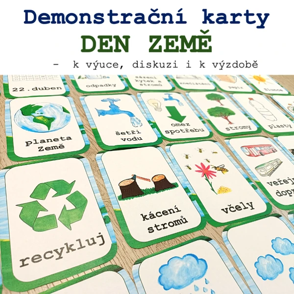 Demonstrační karty - Den Země