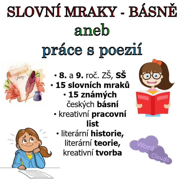 Nejznámější básně - cloudové mraky 