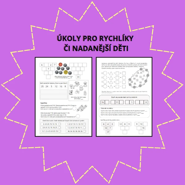 MATEMATIKA 2 - opakování II. ročník  (Matematika pro rychlíky či nadané děti)