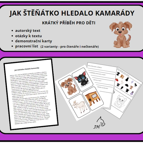 Jak štěňátko hledalo kamarády