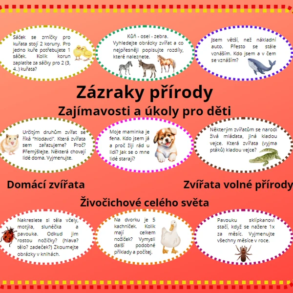 ZÁZRAKY PŘÍRODY (ZVÍŘATA CELÉHO SVĚTA)