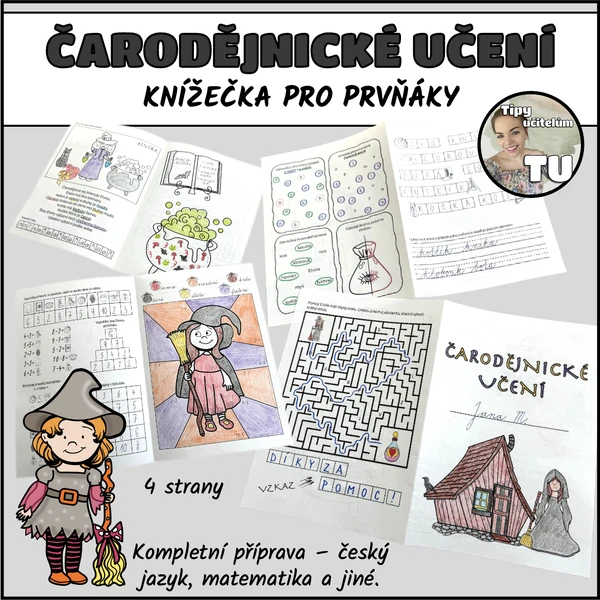 Čarodějnická knížka pro prvňáky