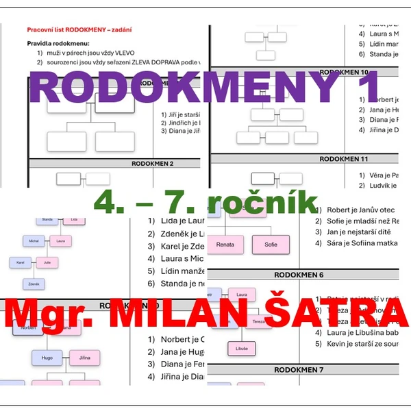 RODOKMENY pro 4.-7. ročník - 1. díl