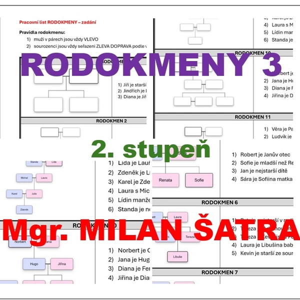 RODOKMENY pro 2. stupeň - 3. díl