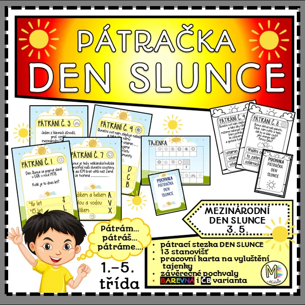 PÁTRAČKA- DEN SLUNCE