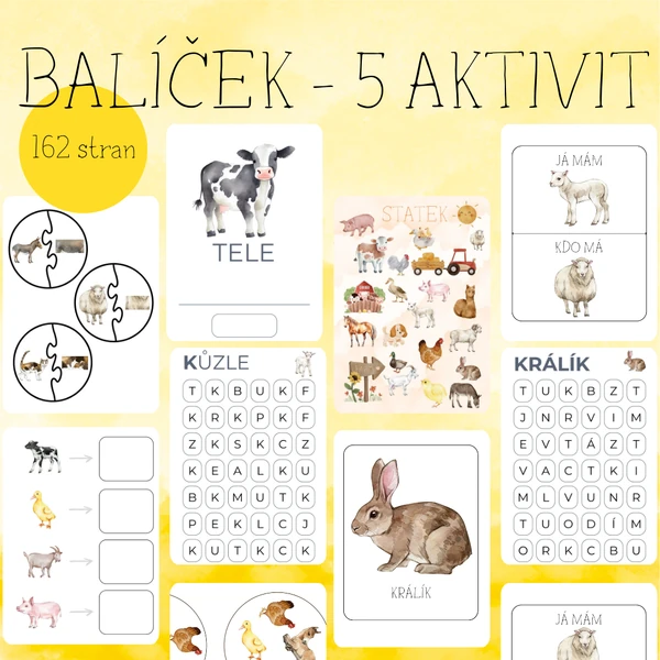STATEK - balíček 5 aktivit