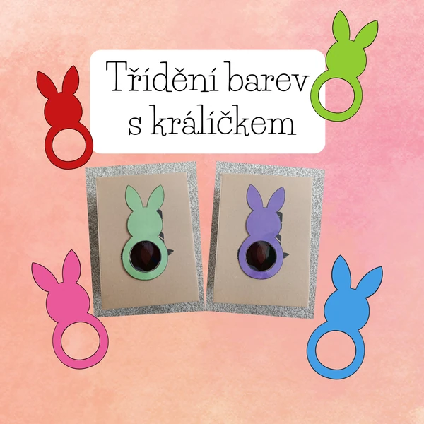 Třídění barev s králíčkem