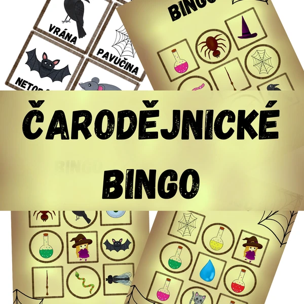 ČARODĚJNICE - bingo
